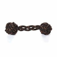 PLAY Dog Toy - Rope Barbell  L
