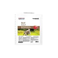 Red Dog Blue Kat Raw Dog Food - Beef Foundations (with veggies, no tripe) 12 lb Bulk (12 x 1 lb)