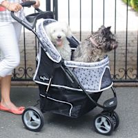 Gen7Pets Promenade Pet Stroller - Black Onyx