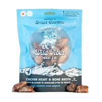Wild Vibes Freeze-Dried Raw Treats - Chicken Heart & Bone Broth  68 g
