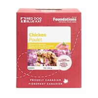 Red Dog Blue Kat Raw Dog Food - Chicken & Veggies Foundations