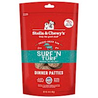 Stella & Chewy's Freeze-Dried Raw Dog Food - Surf 'N Turf Dinner 14 oz