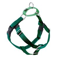 2 Hounds Freedom No-Pull Dog Harness - Kelly Green L 1"