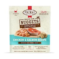 Primal Frozen Raw Cat Food - Feline Chicken & Salmon