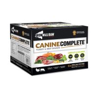 Iron Will Raw Frozen Dog Food - Complete Turkey & Beef Dinner