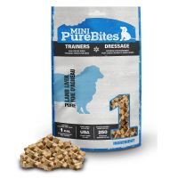 PureBites Treats - Freeze-Dried Lamb Liver Mini Training Dog Treats  68g