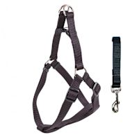 ppark Junior Puppy Harness & Leash Set Black L