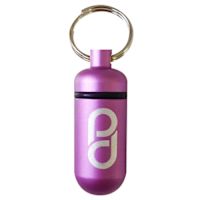 ppark Waterproof Pet ID Tube Pink