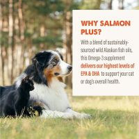 Grizzly Pet Supplements - Salmon Oil Plus 4 oz (118 ml)