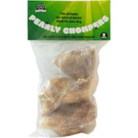 Silver Spur Asado Beef Pearly Chompers Knee Caps Dog Chew Pack of 3