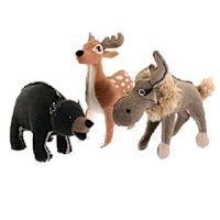 Petsport Forest Friends Canvas Dog Toy