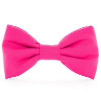 Handmade in USA Dog Bow Tie - Hot Pink