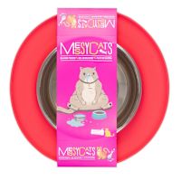 Messy Mutts -  Silicone Cat Feeder  Red