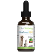 Pet Wellbeing - Kidney Support Gold for Dogs & Cats 2 oz