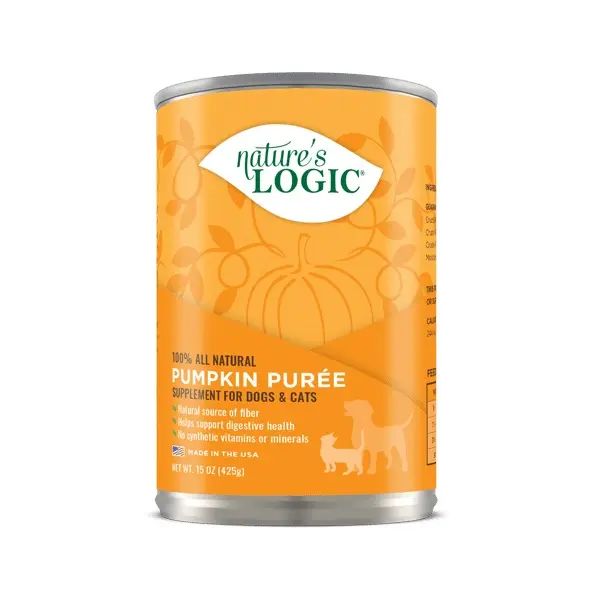 Nature's Logic Supplements Canned Pumpkin Puree 15 oz