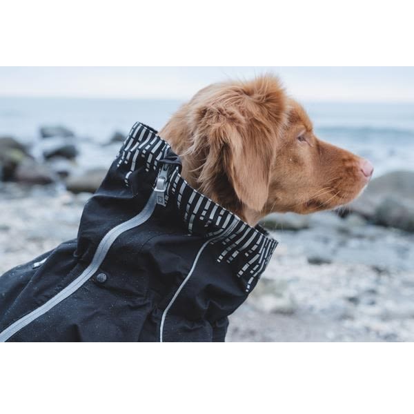 Hurtta Dog Downpour Suit Rain Coat - Raven | Moonlight Natural Pet Hurtta Dog Downpour Suit Rain Coat - Raven | Moonlight Natural Pet