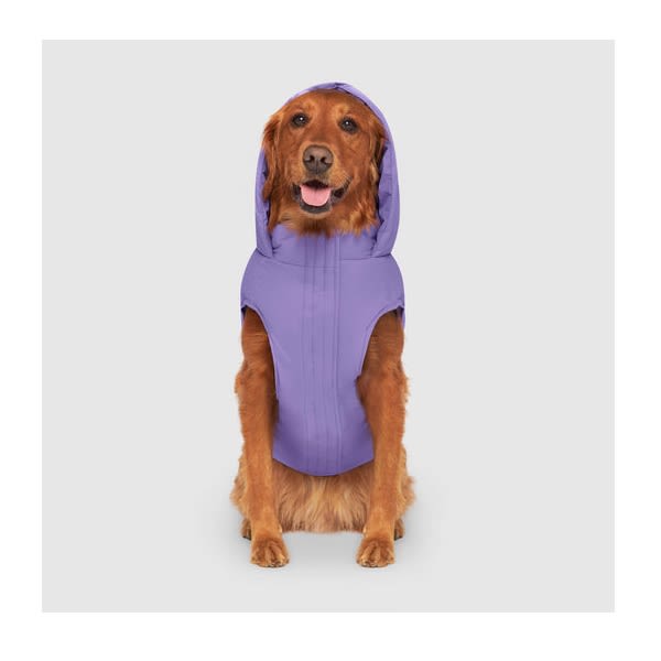 Canada Pooch Waterproof Puffer Jacket Violet Moonlight Natural