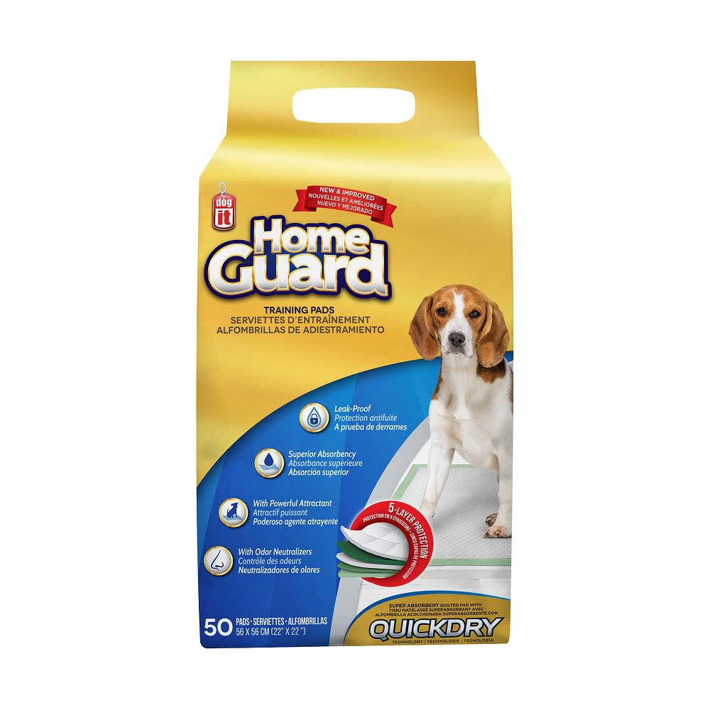Dogit Home Guard Training Pee Pads Medium Moonlight Natural
