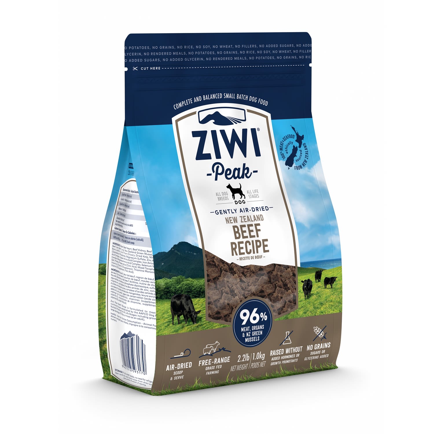 Ziwi Peak Air-Dried Beef Dog Food | Moonlight Natural Pet Store
