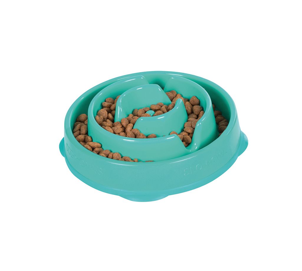 Outward Hound Fun Feeder Slow Bowl Moonlight Natural Pet Store