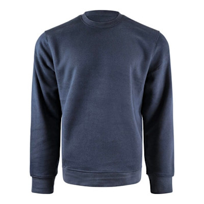 COL ROND DE TRAVAIL LAMINÉ MARINE HOMME (XL)