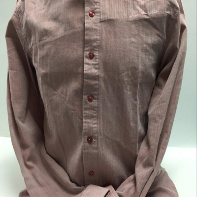 CHEMISE SPLIT ROUGE S