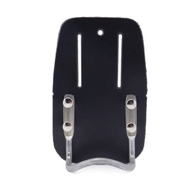PORTE-MARTEAU CUIR NOIR