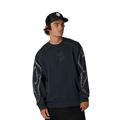 VISION FLEECE CREW GLXY BLU (S)