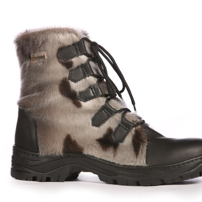 Bottes Jean Loup-Marin Naturel semelle Traction