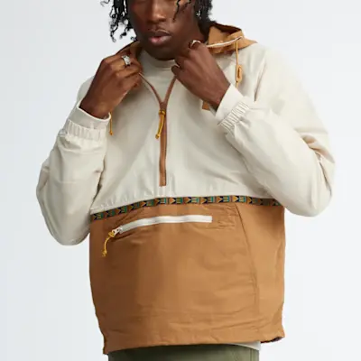 Anorak coupe-vent rétro pour homme taille: medium