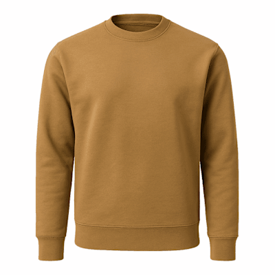 COL ROND DE TRAVAIL LAMINÉ DRK SAND HOMME (XL)
