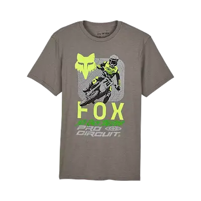 2024 FA-FOX X PRO CIRCUIT PREM SS TEE[HTR GRAPH] 2X