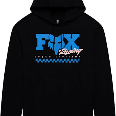 W CHECKER FLEECE PO BLK (XS)
