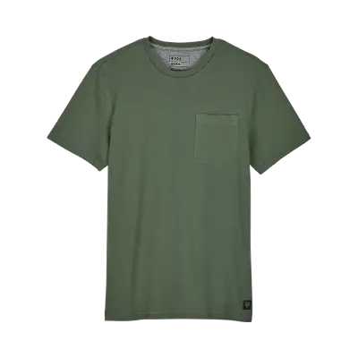 LEVEL UP SS PKT TEE  Hunter Green L