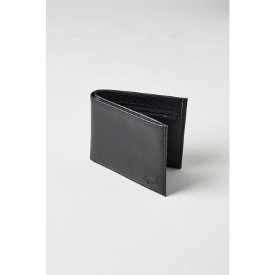 Bifold leather wallet