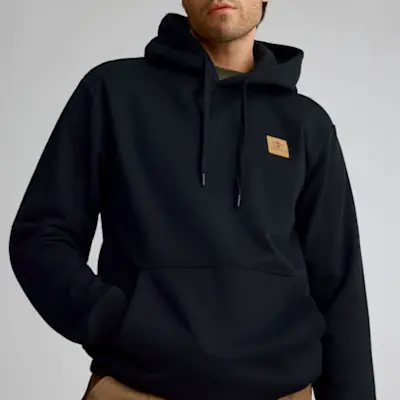 Chandail coton ouaté à capuchon pour homme Taille: Grand