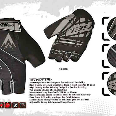 Gants vélo Sevenpeaks - HIKE (court)