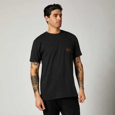 DIAMOND PLATE SS PKT TEE