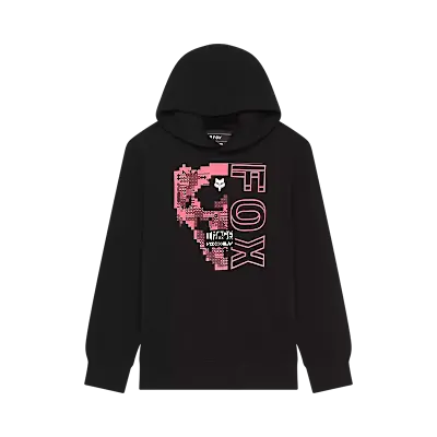 2025 SP-YTH IMAGE SKULL FLEECE PO [BLK] YM