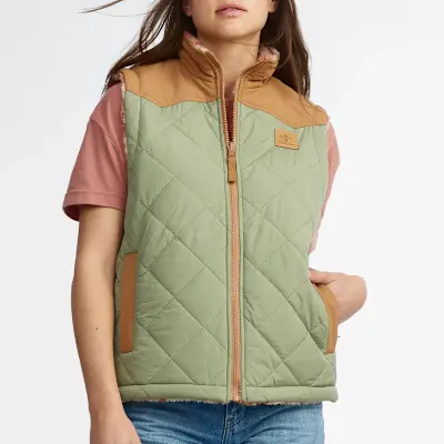 Veste matelassée sans manche pour femme small