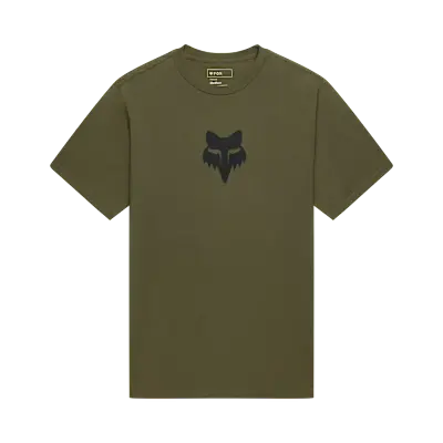 FOX HEAD 195 ORIGINAL SS TEE OLV GRN (L)