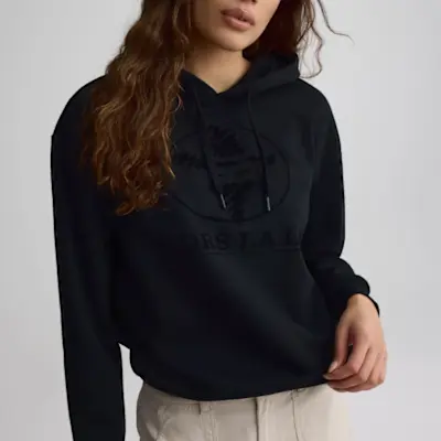 Chandail coton ouaté à capuchon pour femme Taille: Moyen