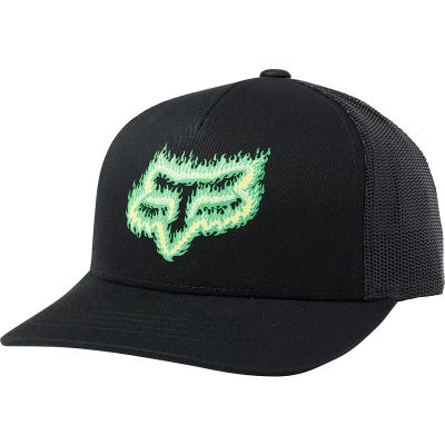 YOUTH FLAME HEAD SNAPBACK HAT