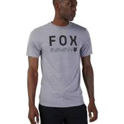 NON STOP SS TECH TEE  Heather Graphite S