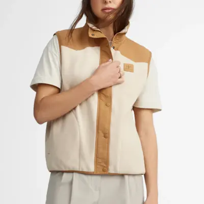 Veste sans manche en polaire pour femme Taille: Petit