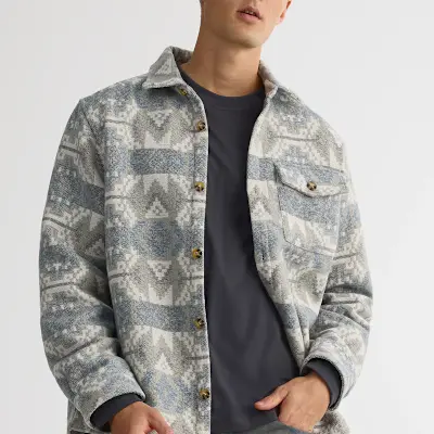 Surchemise unisexe à motif – La Festive SMALL