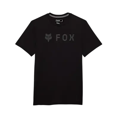 ABSOLUTE SS TECH TEE BLK (M)