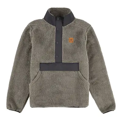 Chandail en peluche à col montant pour homme XL