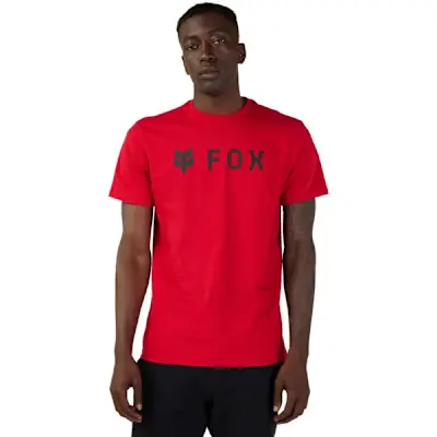 ABSOLUTE SS PREM TEE  Flame Red L