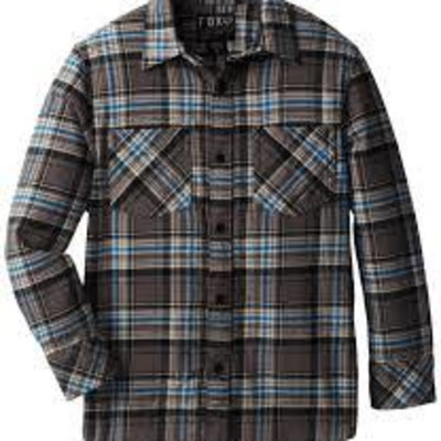 BOYS NICO LS FLANNEL XL